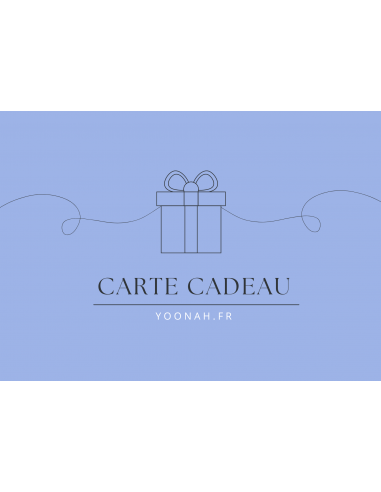 Cartes-cadeaux YOONAH sur le site 