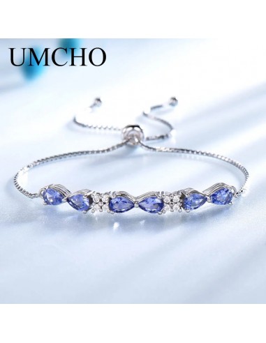 925 Sterling Silver Tanzanite Tennis Bracelet for Women Le MVP de beaucoup