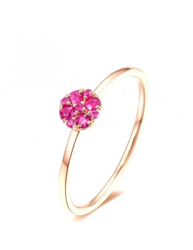 14k Rose Gold Natural Ruby Ring for Women online