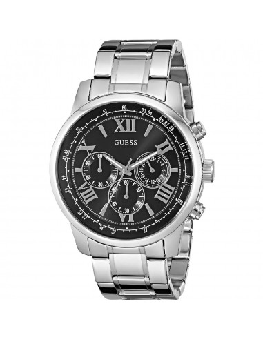 Guess Men's Black Steel JUSQU'A -70%! 