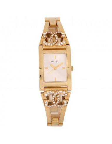 Guess Women's Swarovski Crystal Gold Showpiece la colonne vertébrale