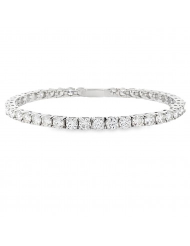 7.75ct Moissanite Tennis Bracelet Sterling Silver Pour