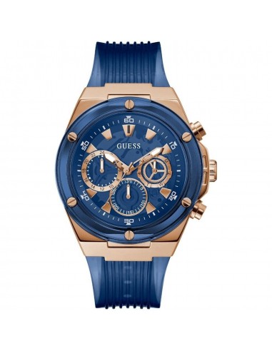 Guess Men's Poseidon brillant des détails fins