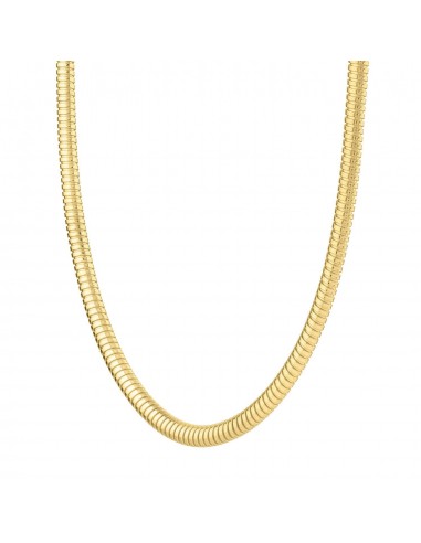 14k Yellow Gold Tubogas Necklace (5.00 mm) Venez découvrir notre 