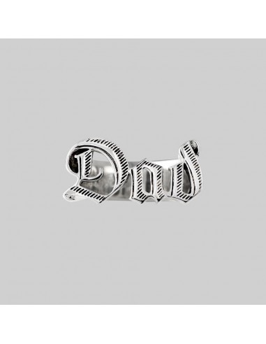 Dad Word Ring - Silver est présent 