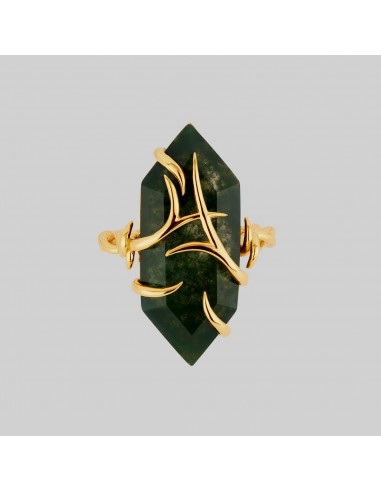 The Swamp Roots Gemstone Ring - Gold Comparez plus de prix