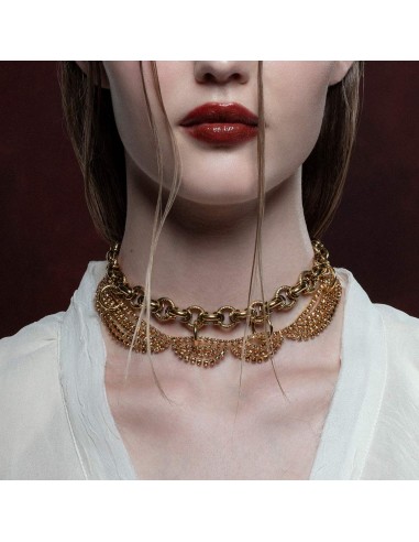 AWE. Chunky Dazzle Chain Collar - Gold online