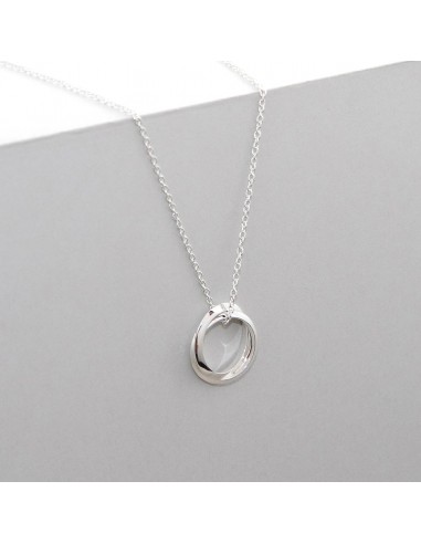 Union Necklace – Sterling Silver basket pas cher