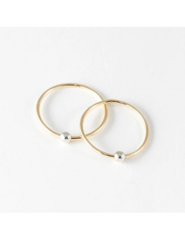 20mm Sleeper Hoop Earrings – 10k Yellow Gold – Large 2023