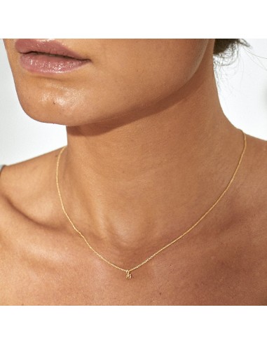 Spark Necklace - 10k & 14k Gold pas chere