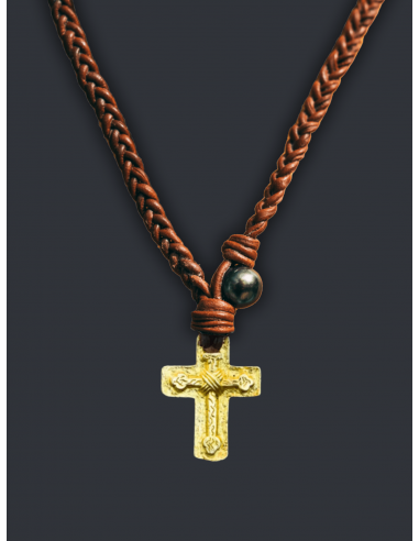 Cross Pendant (Gold) de pas cher