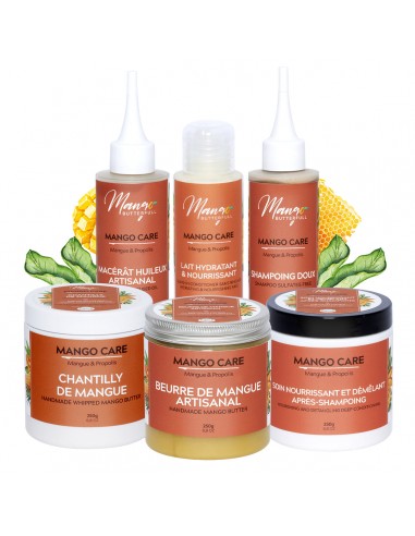 Pack routine Mango CARE l'évolution des habitudes 